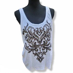 EXPRESS Sequins Tank Top